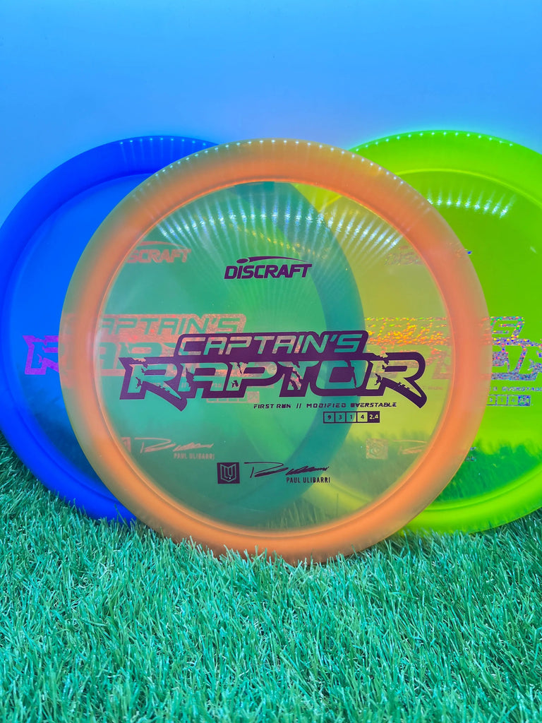Discraft 2021 First Run Captain's Raptor - Multiple Options Available Discraft
